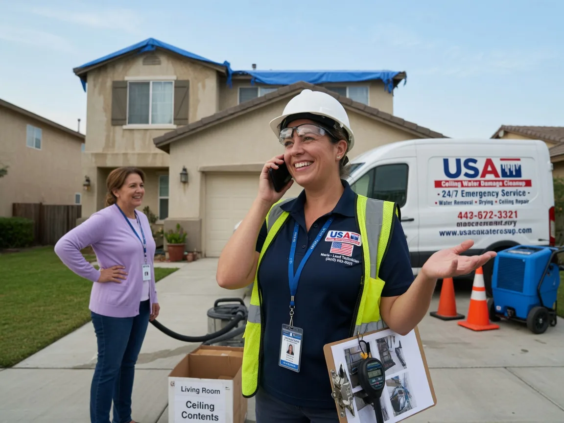 Ceiling Water Damage Restoration Center Point, IA FAQs